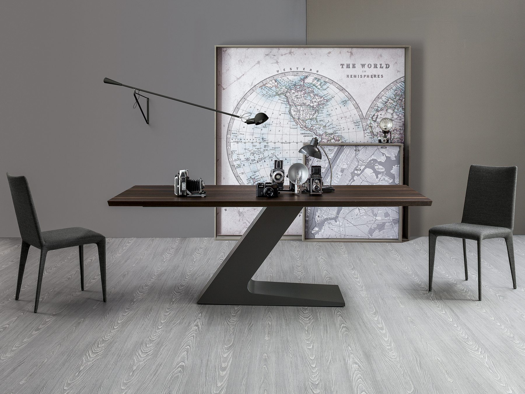 TL – stůl s jedinečnou siluetou a exkluzivním materiálem