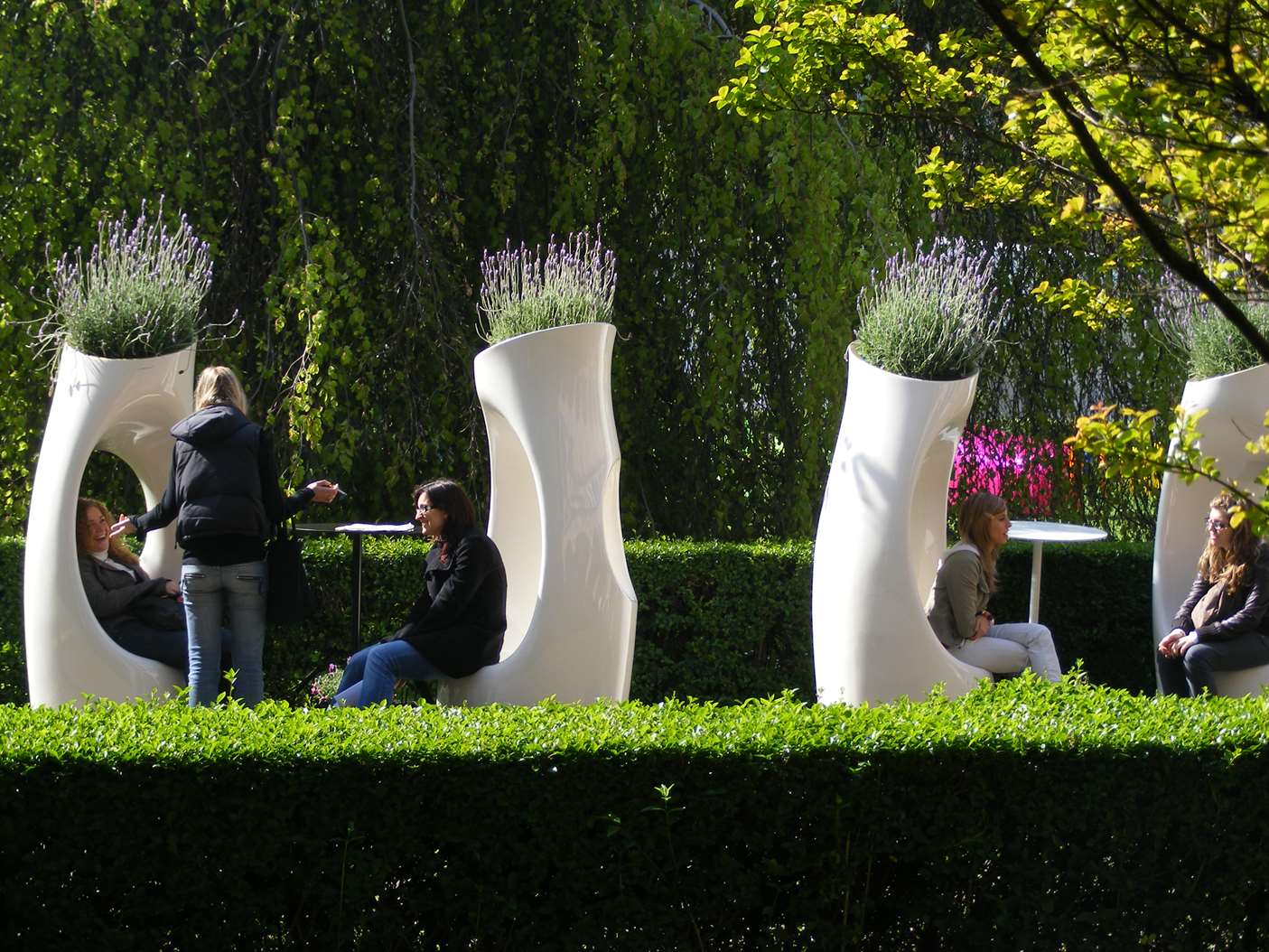 Holly All – květináč, lavička a umělecké dílo pro smělé milovníky designu
